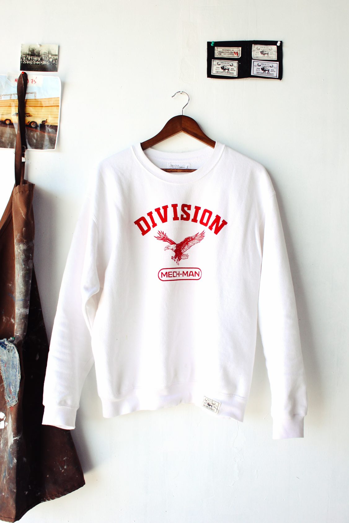 The “ division” sweatshirt.