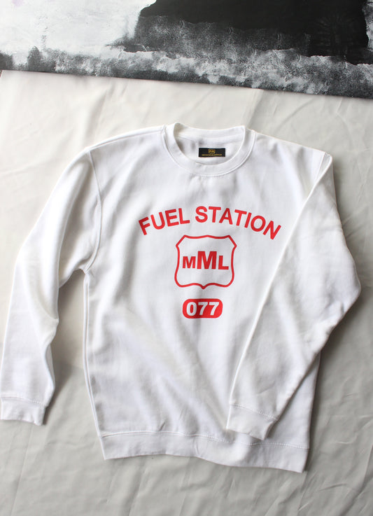 The “ 077 fuel station” sweatshirt.