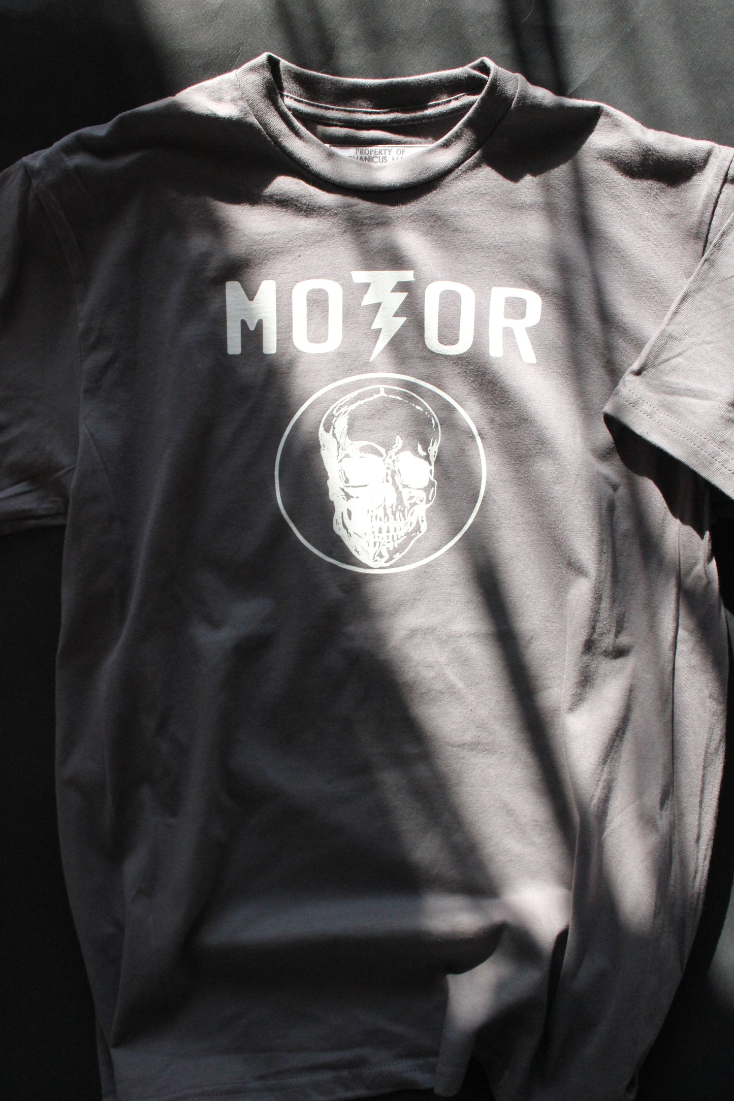 The “ faded motor tee”