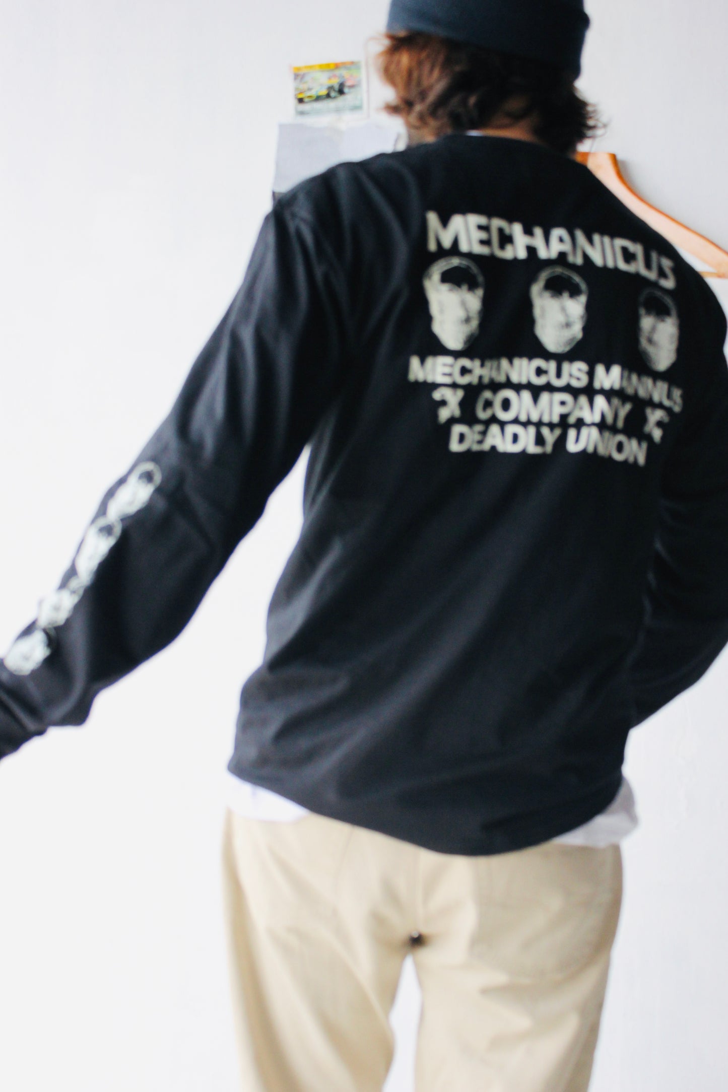 The β deadly union β long sleeve crew
