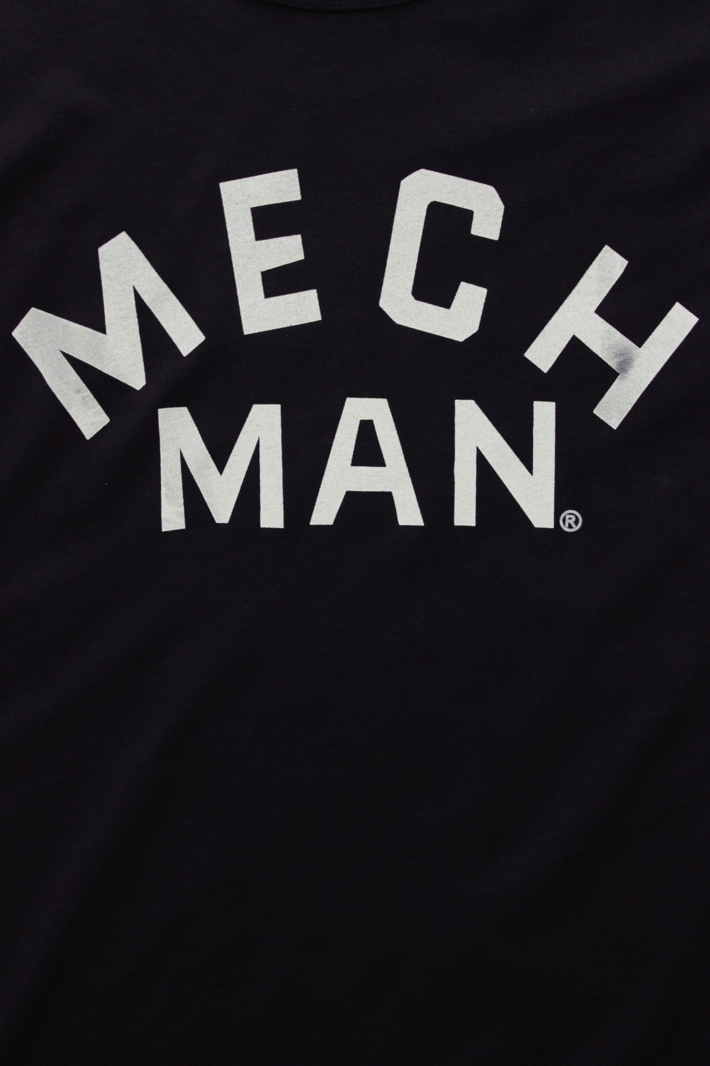 The “ stencil mech-man ” tee