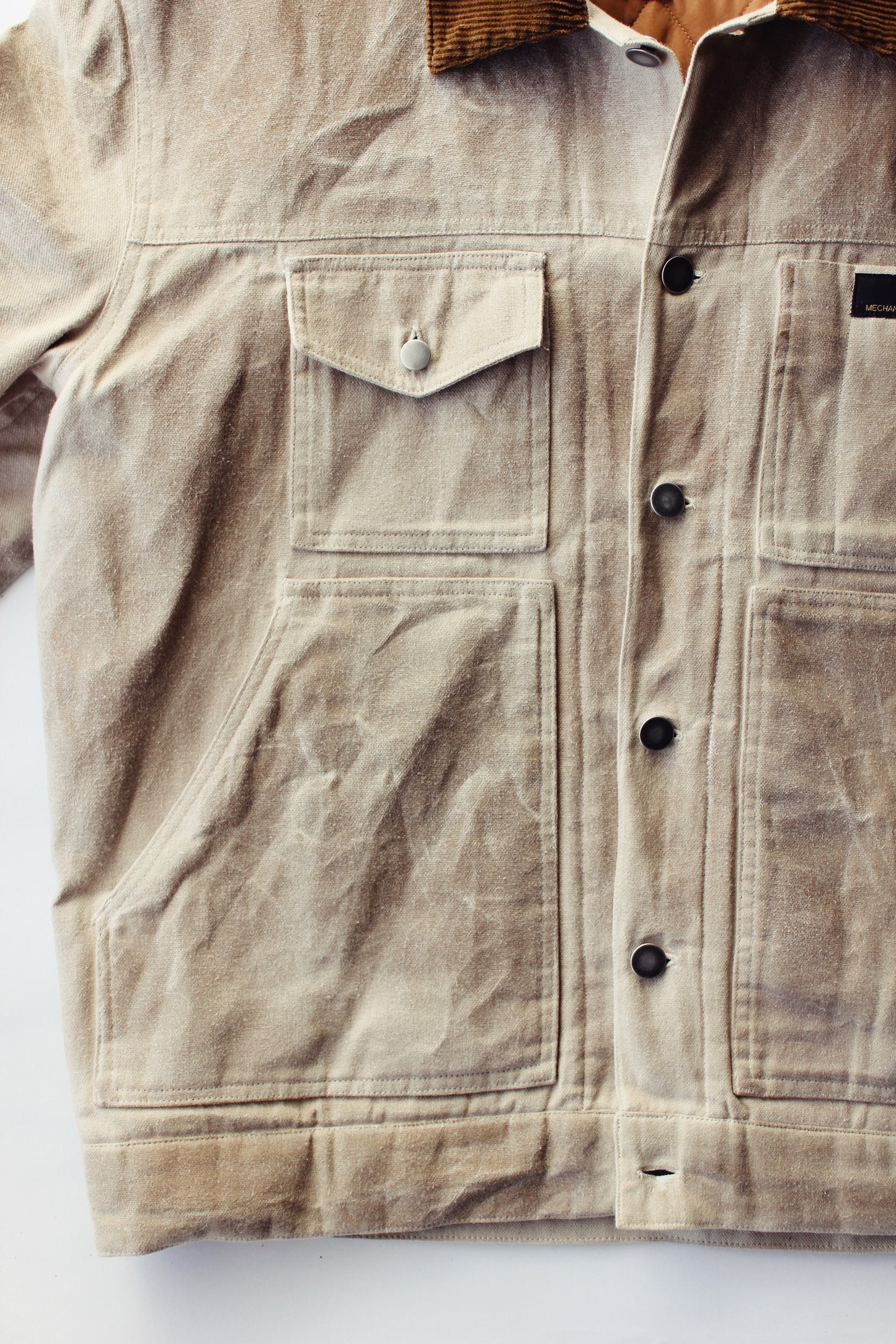 The “ m3 trucker ” waxed jacket