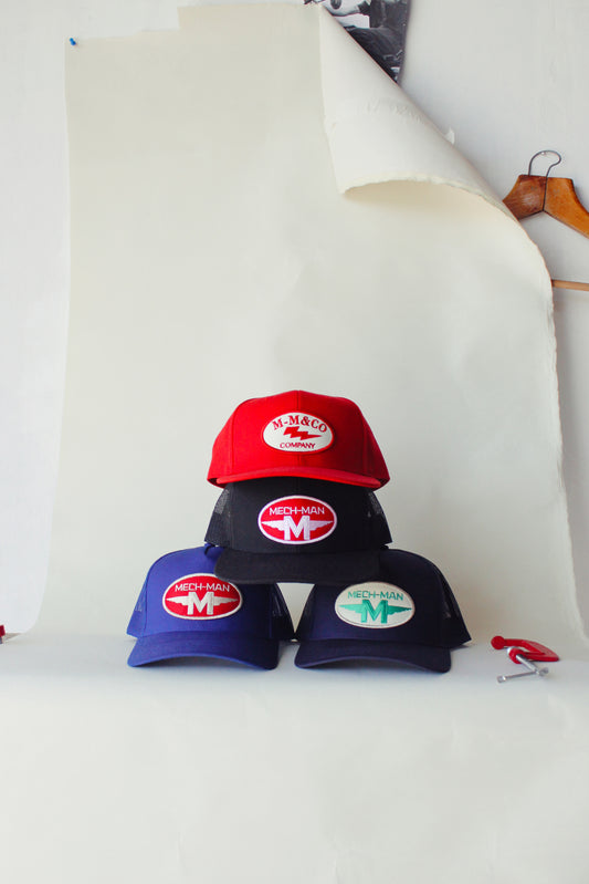 The “Mech man” brand snapback