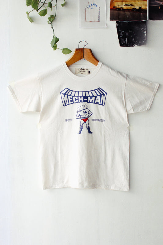 The “ super mech-man ” tee