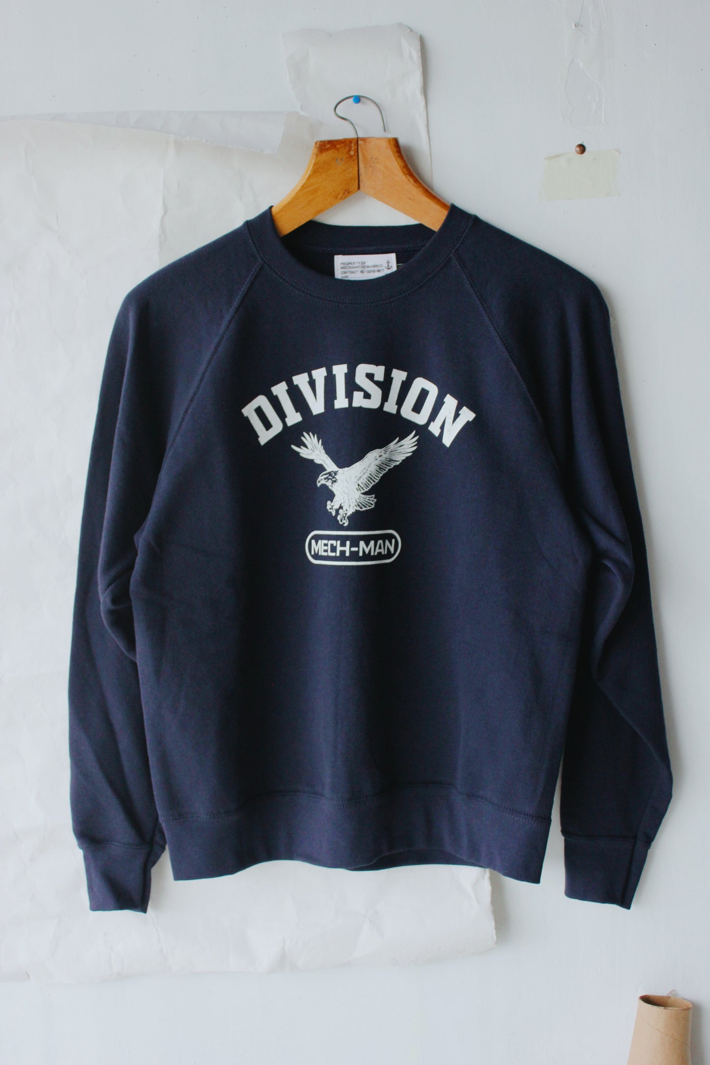The “ Division” raglan sweatshirt.