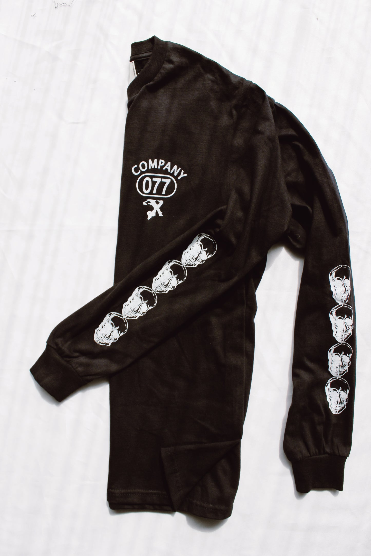 The β deadly union β long sleeve crew