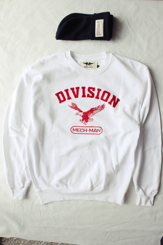 The “ vintage  division” sweatshirt.