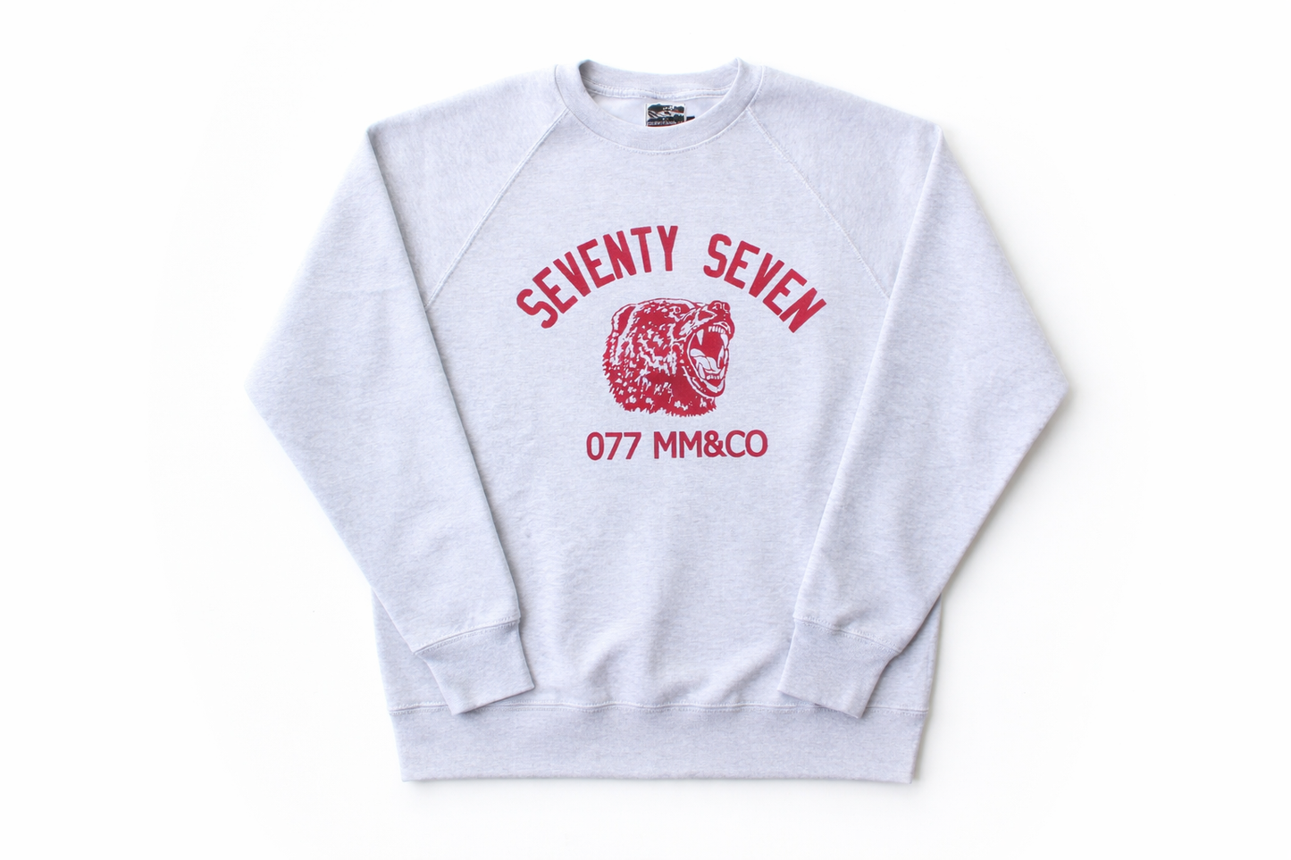 The “ 077 sweatshirt “