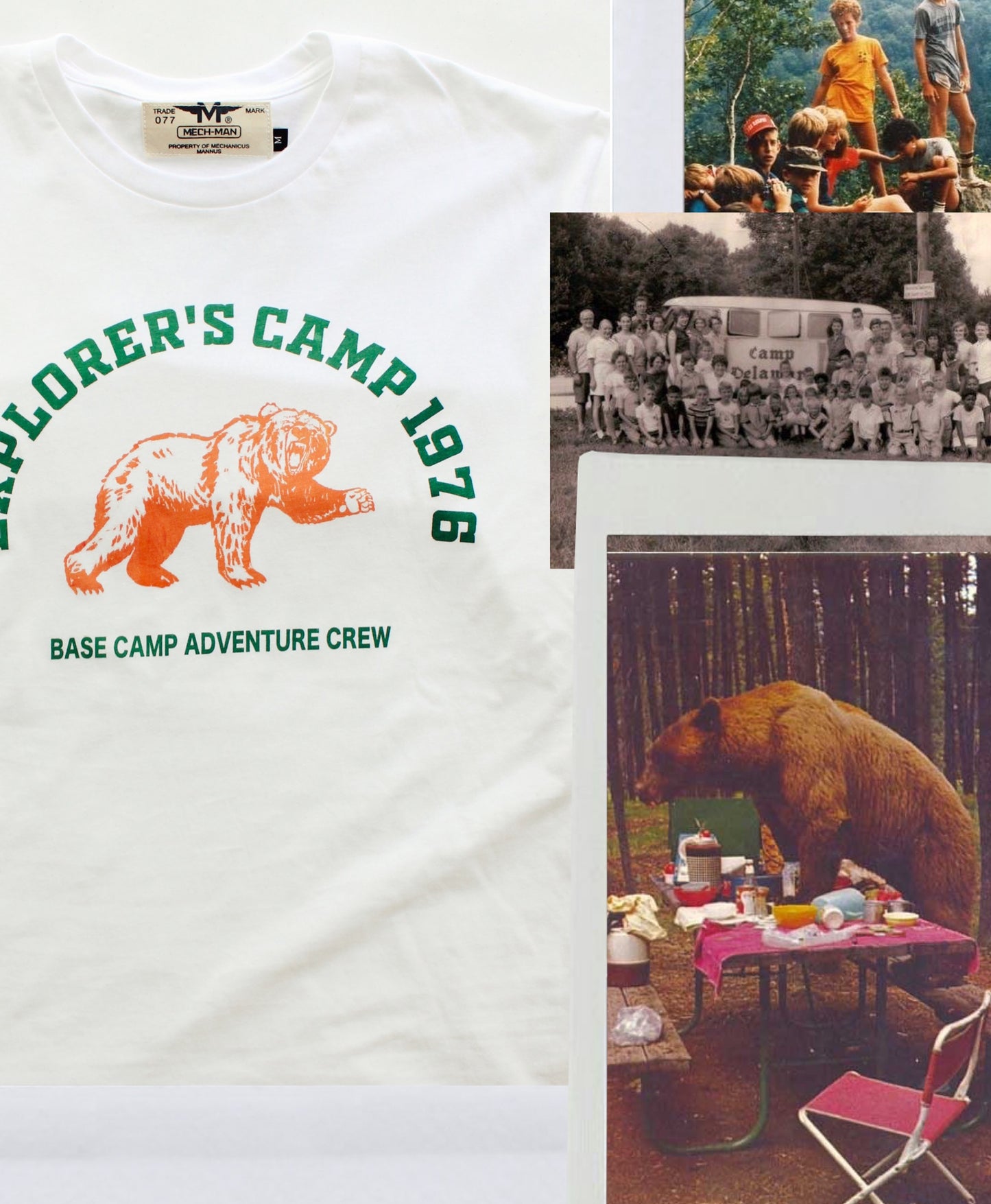 The “explorer’s camp 76” tee