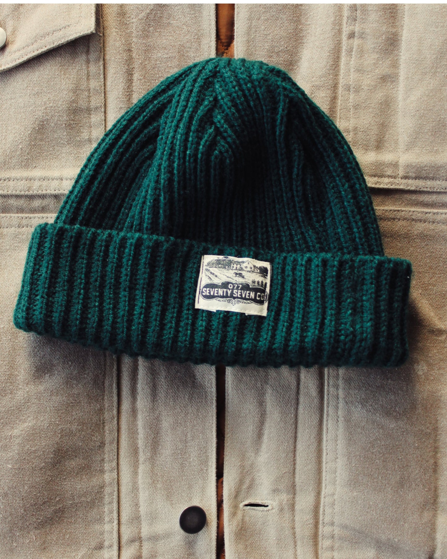 The “ 077 woodsman beanie”