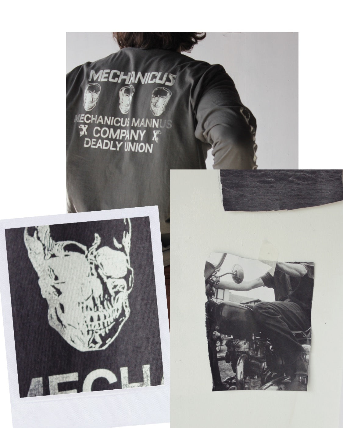 The “ deadly union ” long sleeve crew