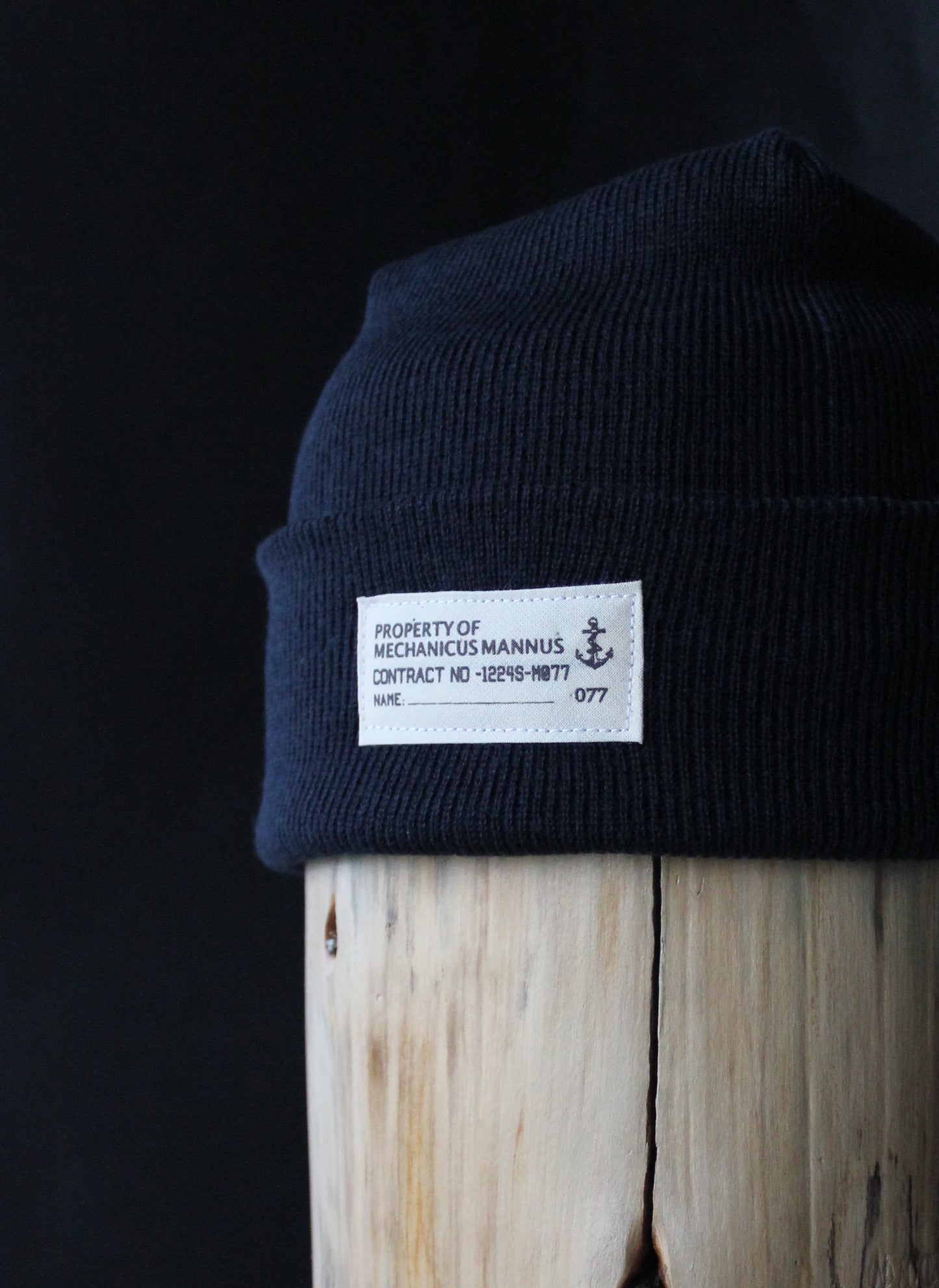 The " M-M.NS indigo " watch cap