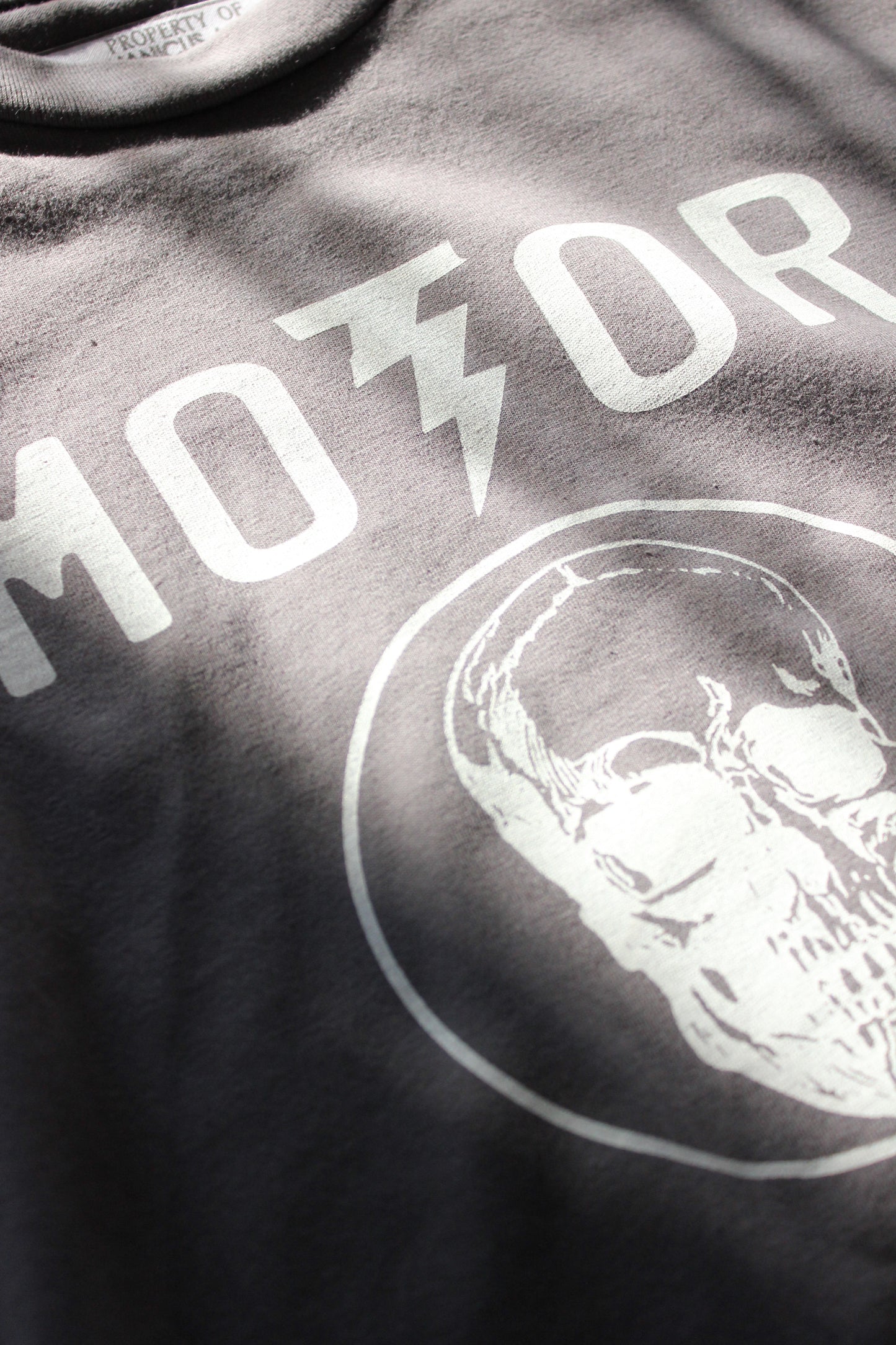 The “ faded motor tee”