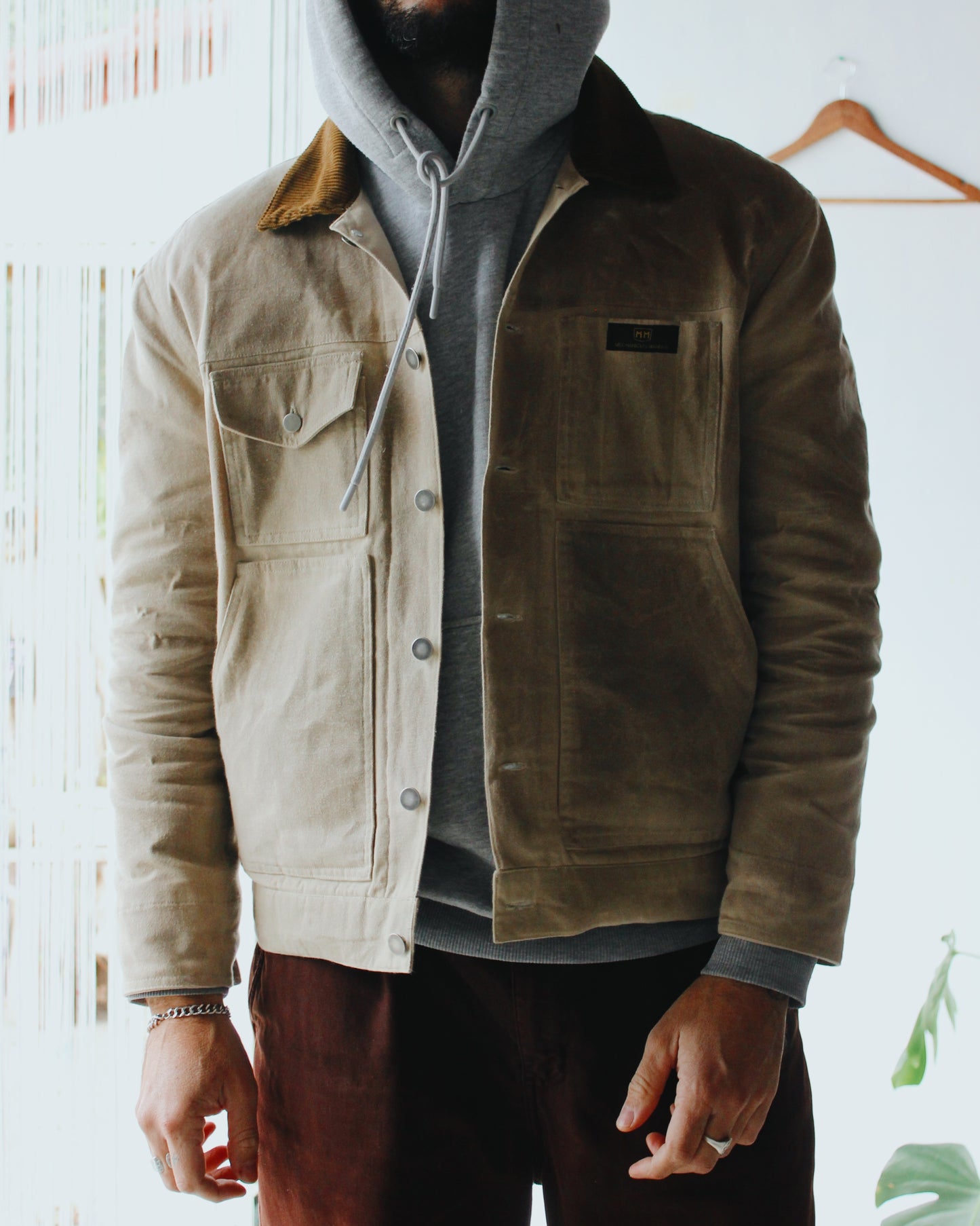 The “ M-3 trucker jacket “ unwaxed vers.