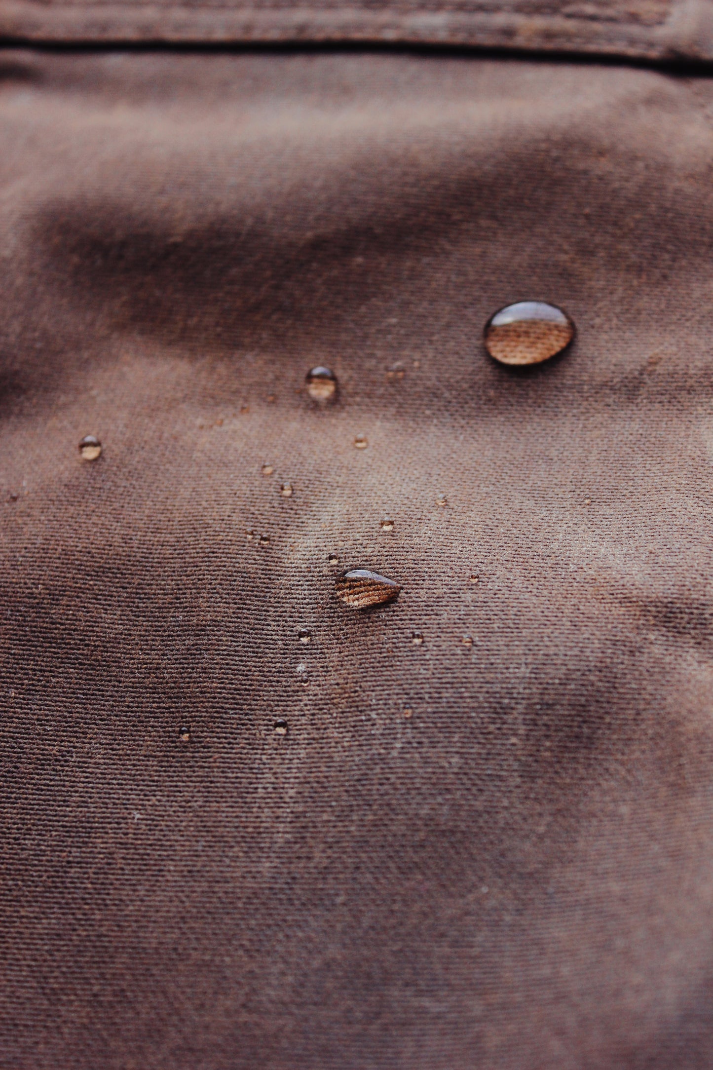 The “ m-5 bison  " waxed canvas jacket