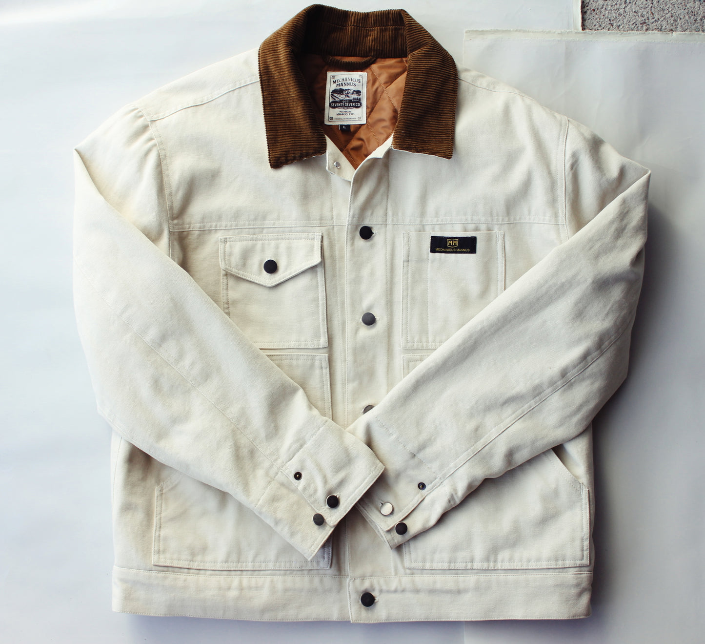 The “ M-3 trucker jacket “ unwaxed vers.
