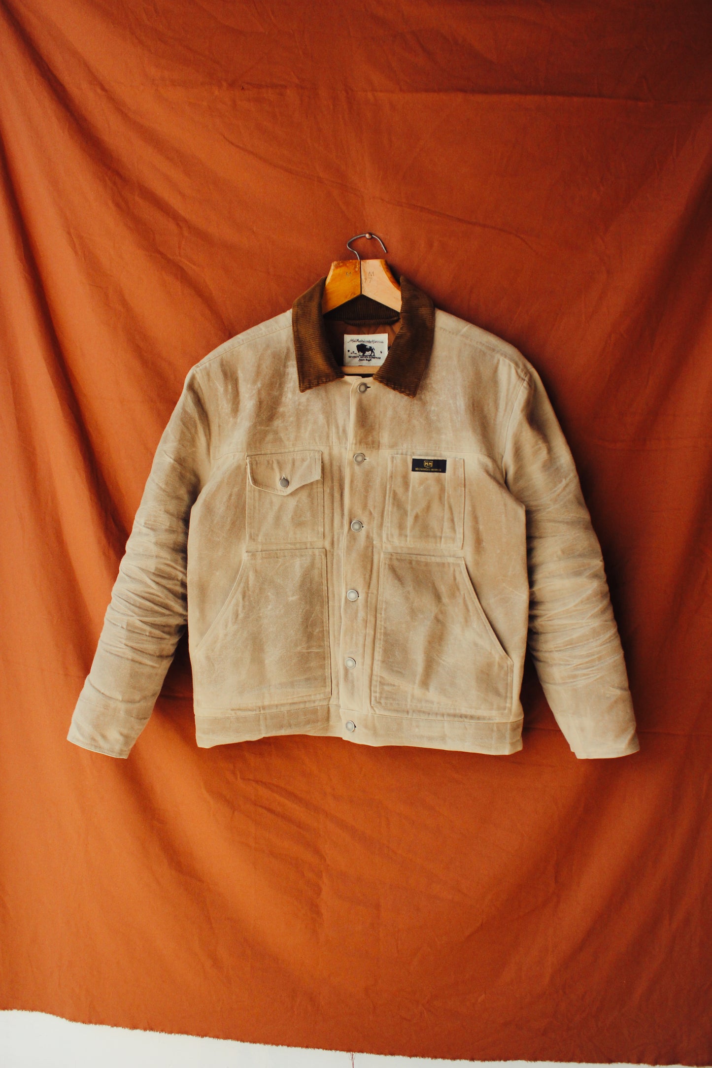 The “ m3 trucker ” waxed jacket