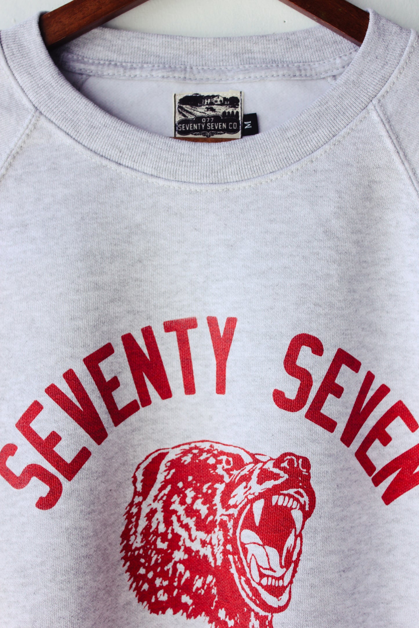 The “ 077 sweatshirt “