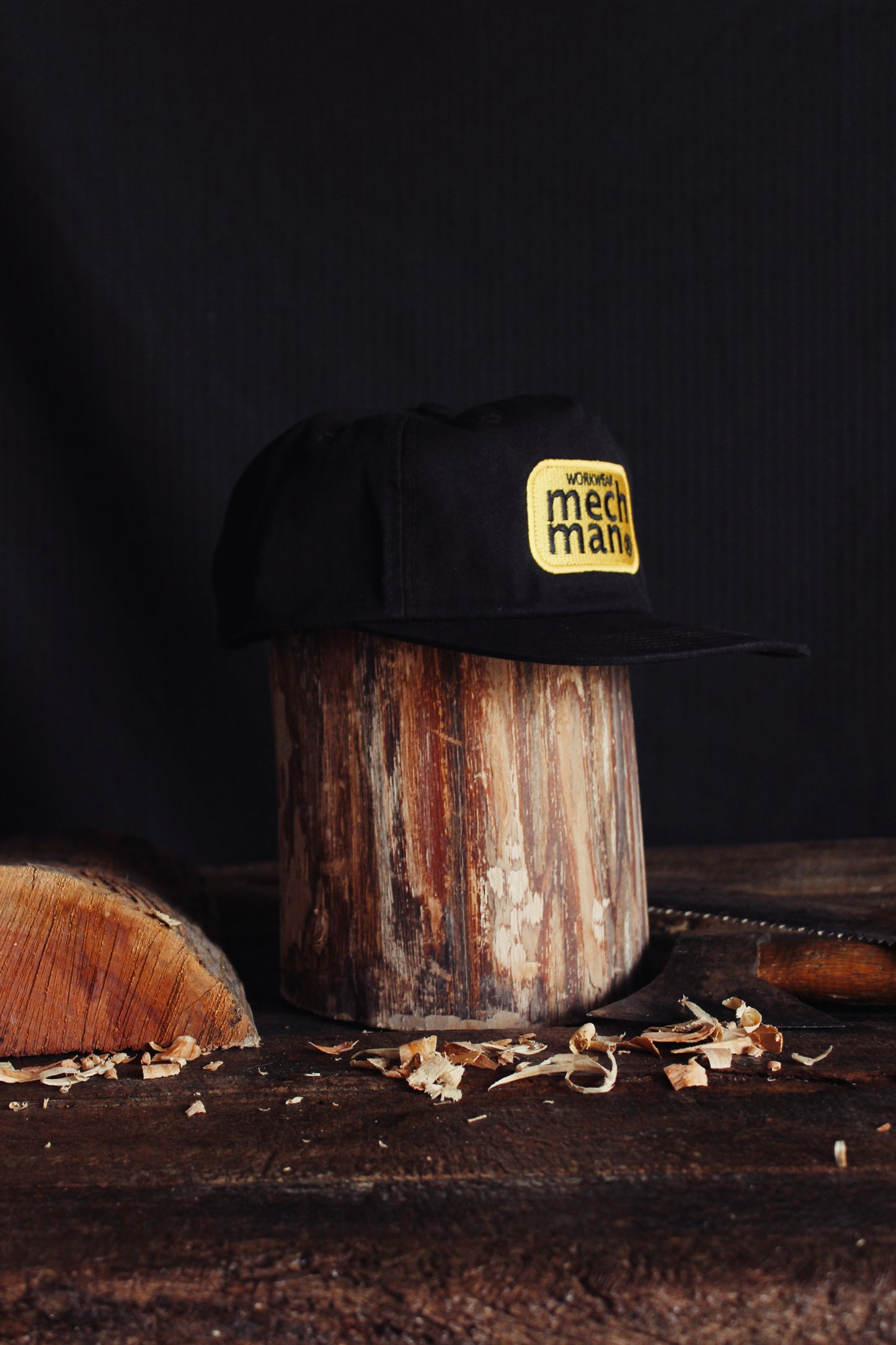 The “ workwear billboard “ organic canvas snapback
