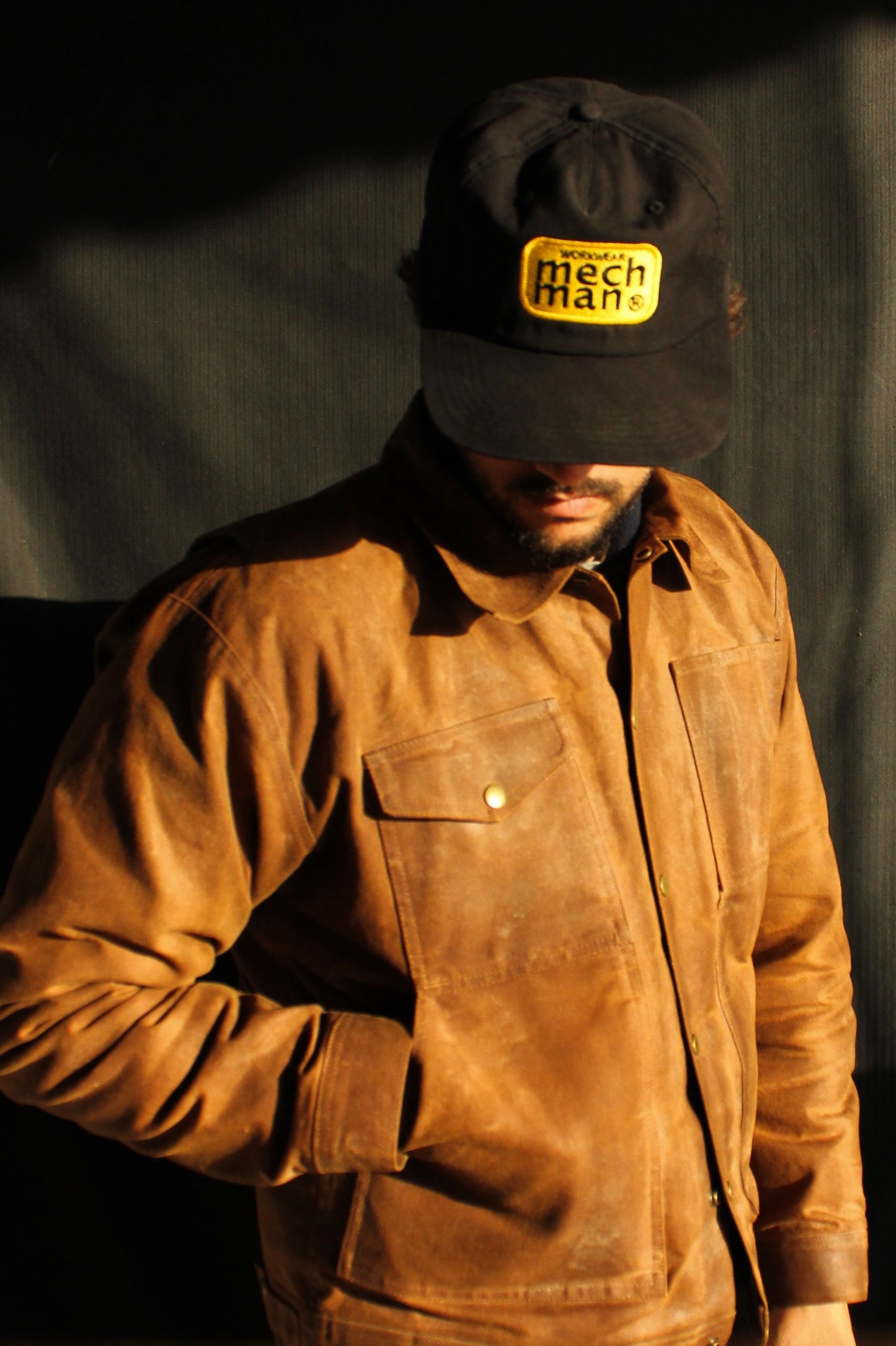 The “ workwear billboard “ organic canvas snapback