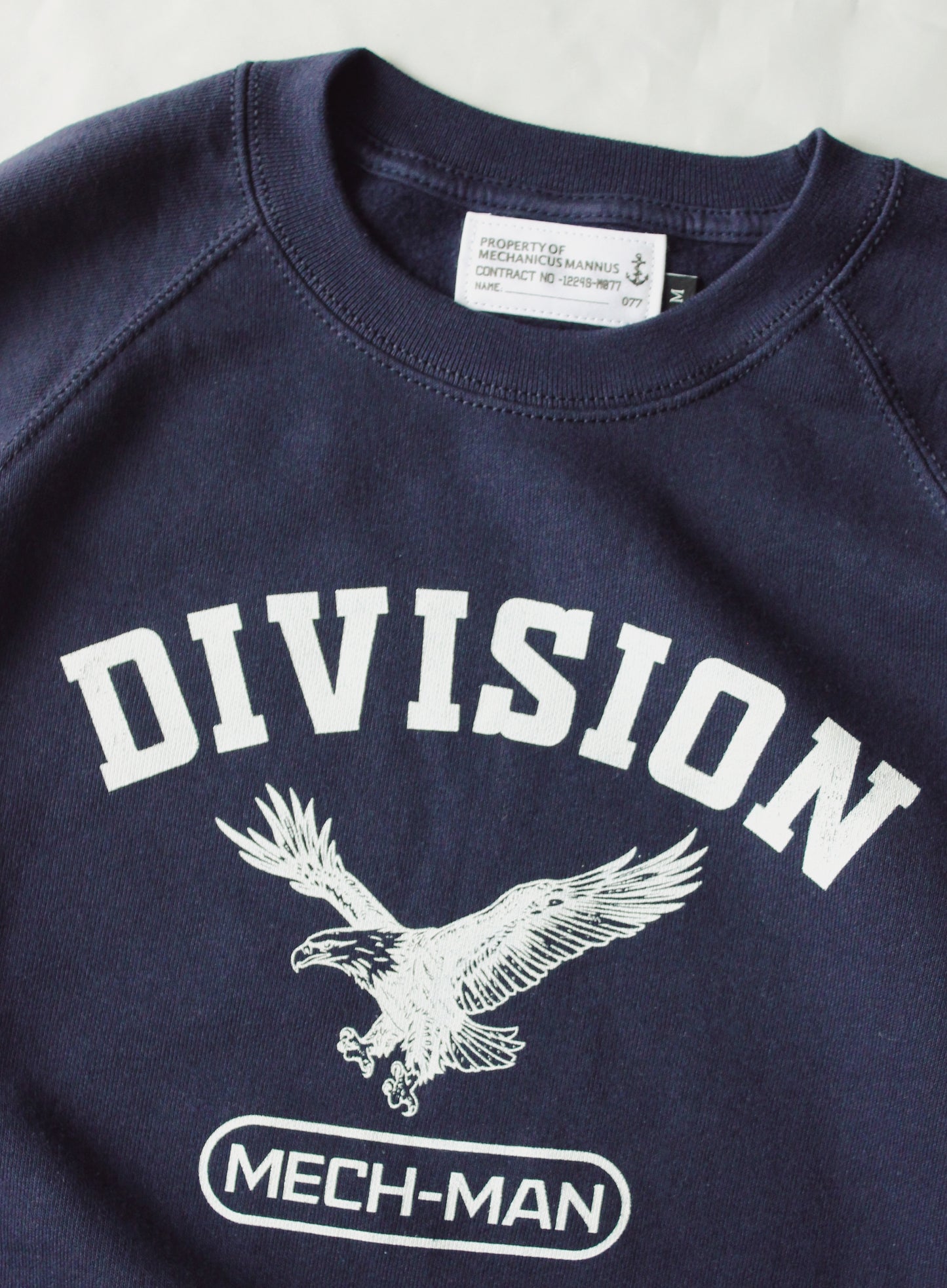 The “ Division” raglan sweatshirt.