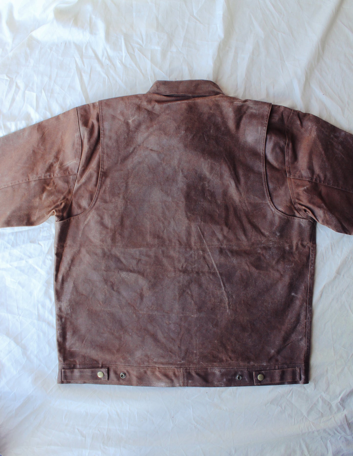 The “ m-5 bison  " waxed canvas jacket