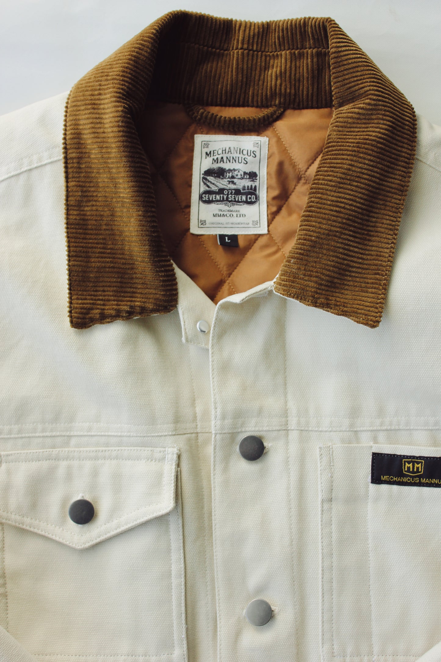 The “ M-3 trucker jacket “ unwaxed vers.