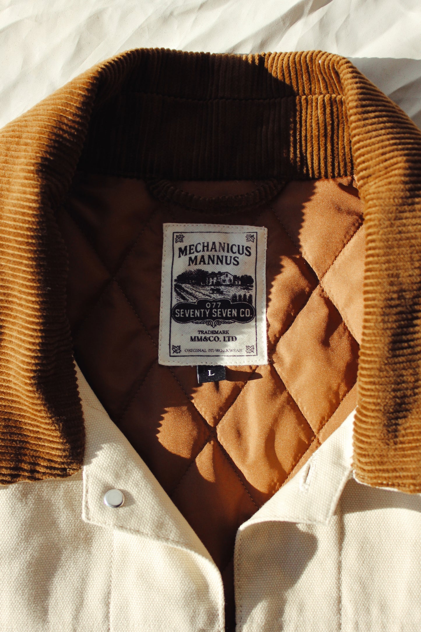 The “ M-3 trucker jacket “ unwaxed vers.