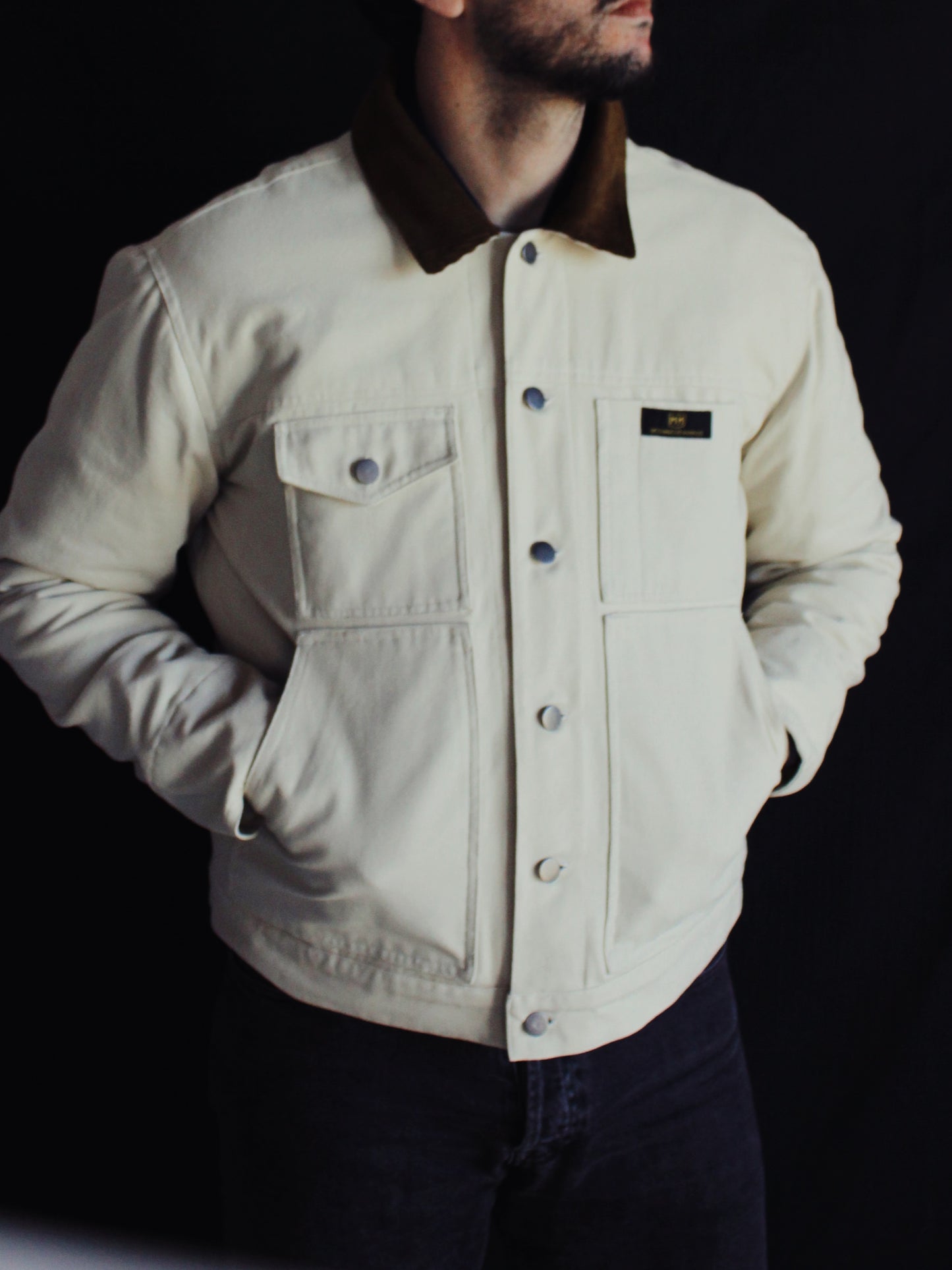 The “ M-3 trucker jacket “ quilted unwaxed vers.