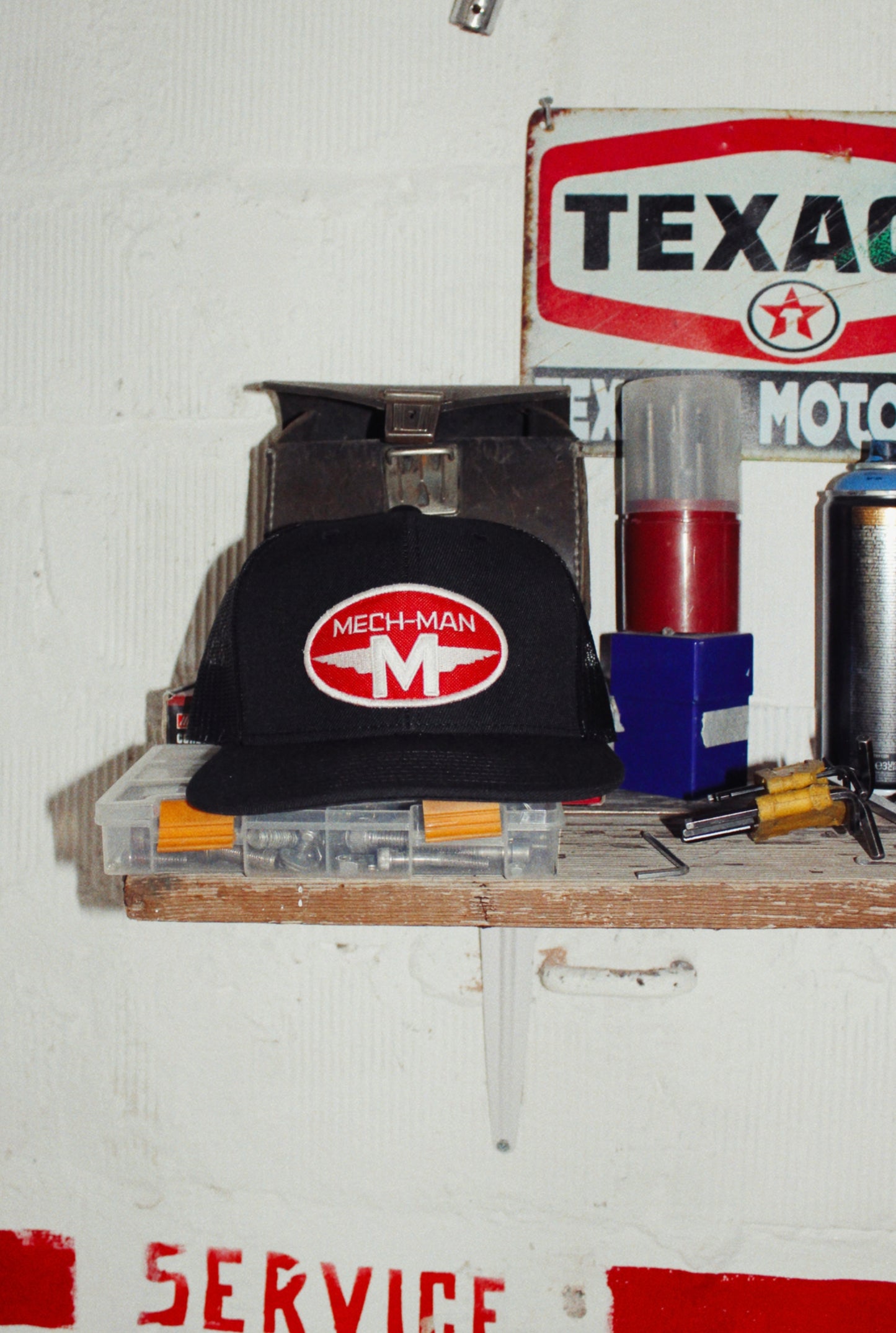 The “Mech man” brand snapback