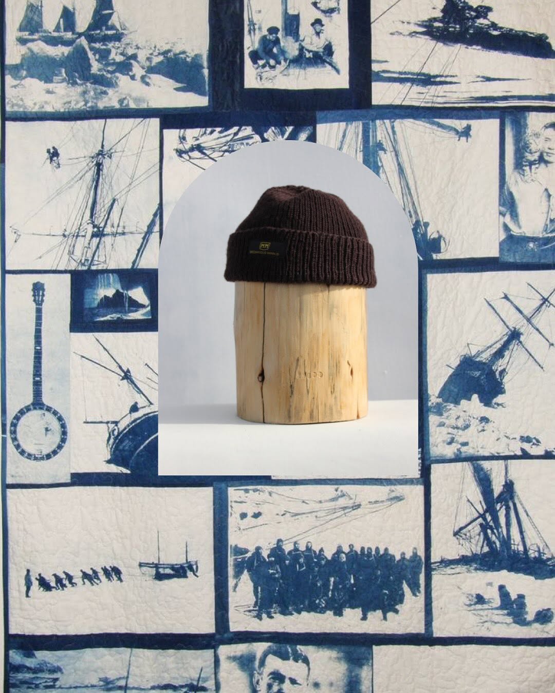 "Merino wool watch caps"